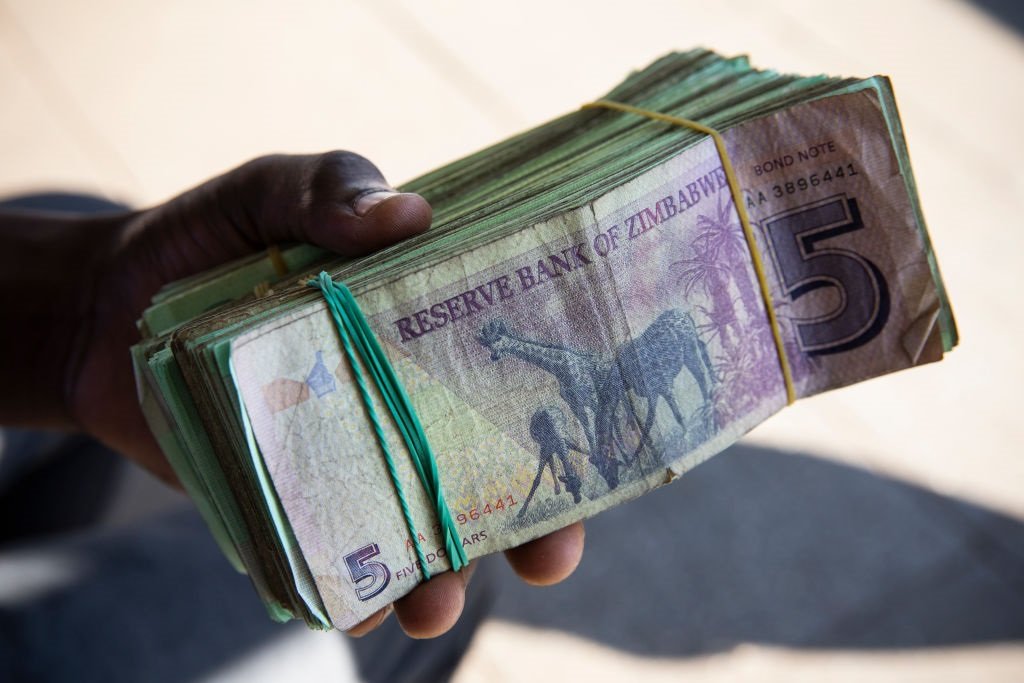 The Zimbabwean dollar's collapse is stoking inflation.