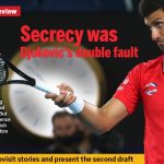 El secretismo fue la doble falta de Djokovic