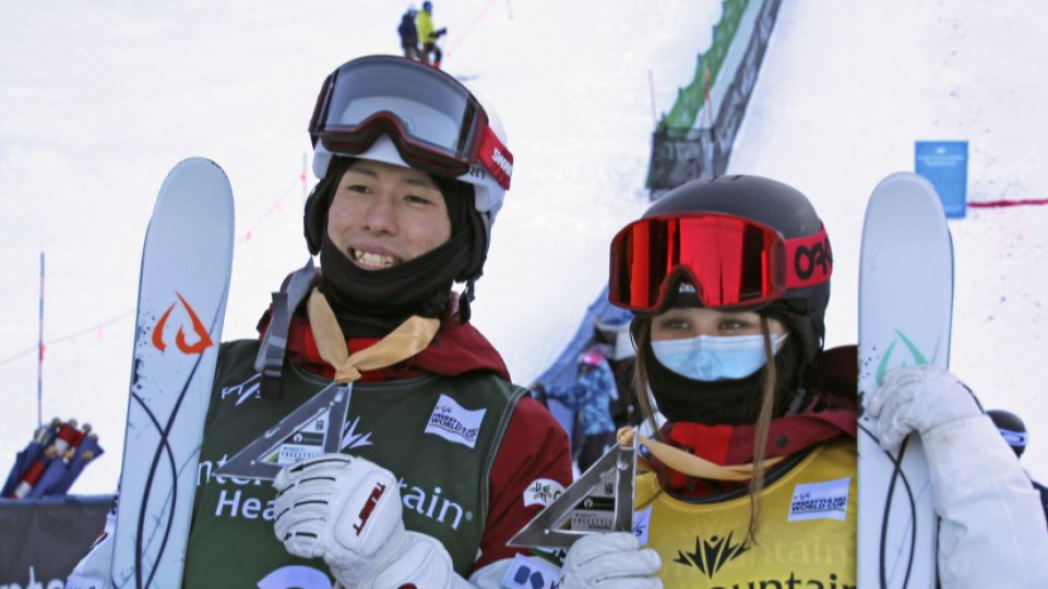 Esquí: Horishima y Kawamura ganan el último evento de la Copa Mogul antes de los Juegos Olímpicos