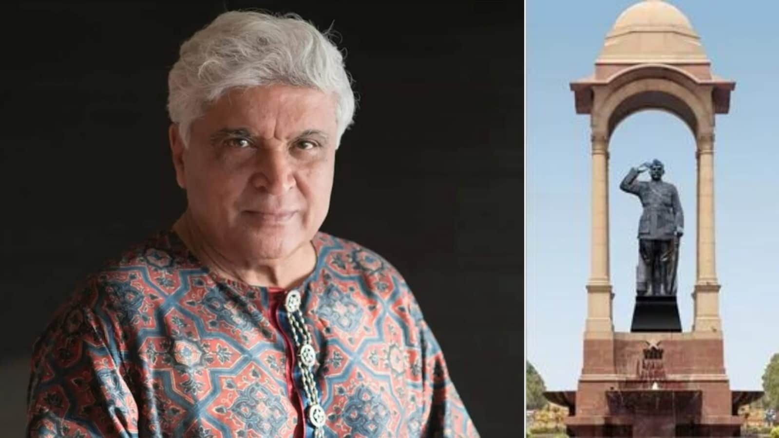 Javed Akhtar reacciona al remar sobre la estatua de Netaji en la Puerta de la India: "La idea está bien, la elección de la estatua no está bien"