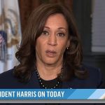 Harris se embarcó en una gran cantidad de entrevistas de noticias matutinas como parte del esfuerzo de la Casa Blanca para limpiar los comentarios de Biden.