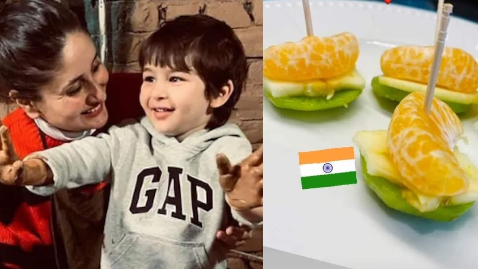  Kareena Kapoor comparte un vistazo del desayuno 'tricolor' de Taimur Ali Khan en el Día de la República.  ver foto
