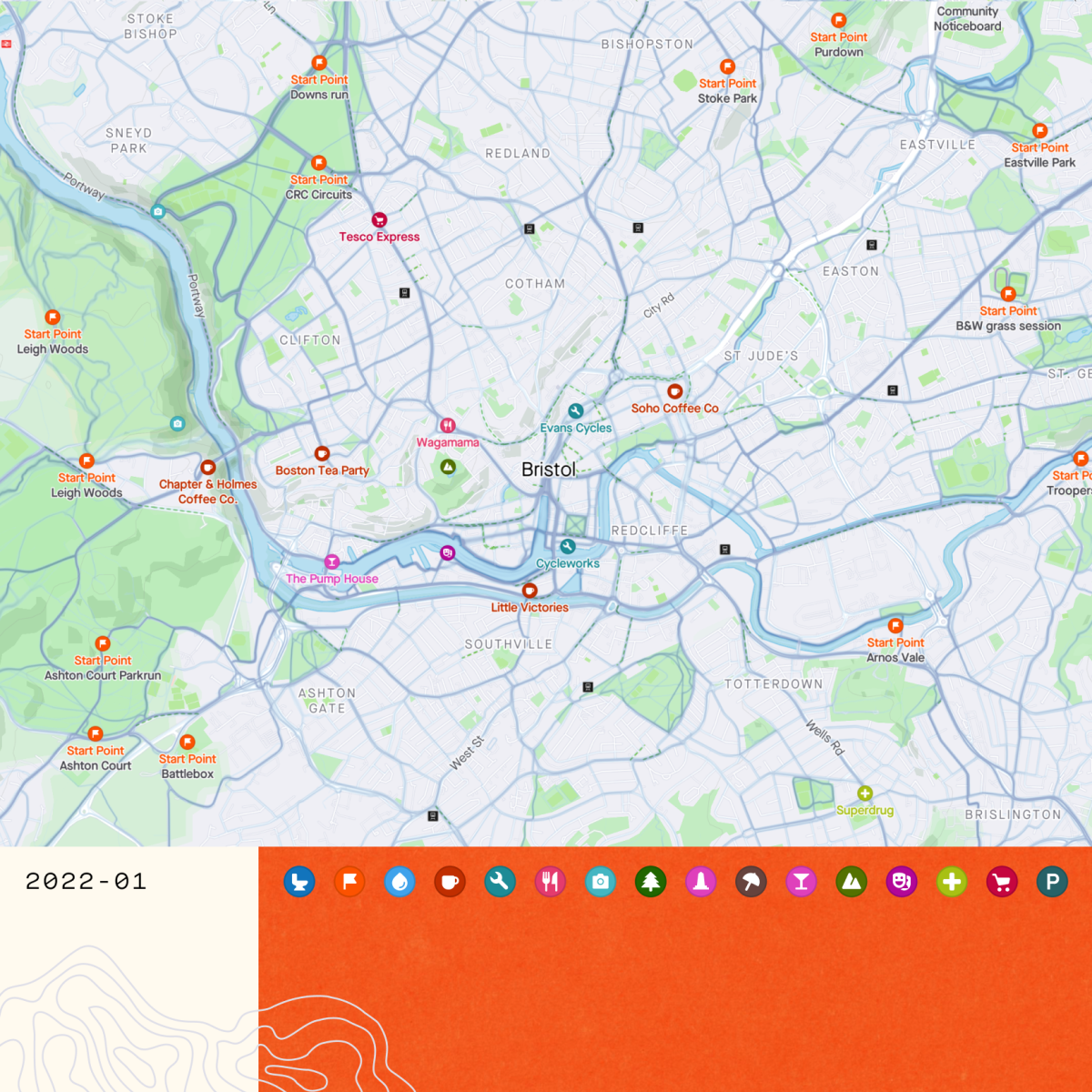 Los mapas de Strava ahora mostrarán puntos de interés para todos los usuarios en la primera actualización de 2022 de las aplicaciones