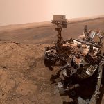 El carbono descubierto en los sedimentos marcianos por el rover Curiosity de la NASA (en la foto) tiene tres orígenes plausibles, incluido ser un rastro químico de vida microscópica antigua.