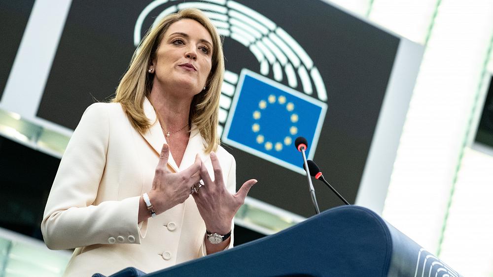 Metsola sobre el aborto: 'Mi posición es la posición del Parlamento de la UE'
