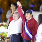 Ortega juramentó por quinto mandato, cuarto consecutivo y segundo junto a su esposa