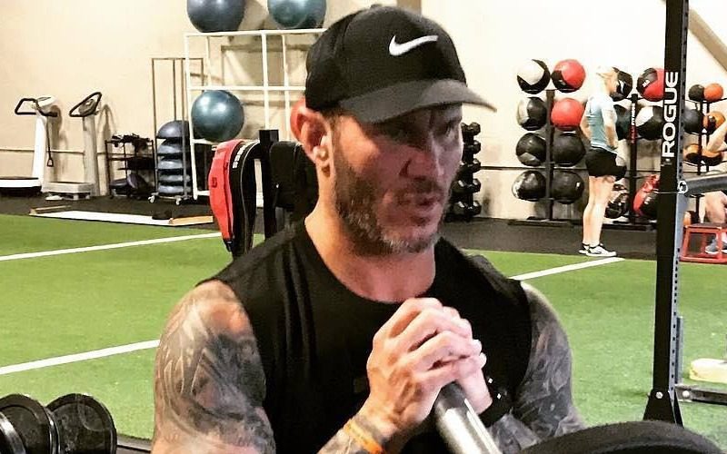 Randy Orton está comenzando a sentir el desgaste de su carrera de lucha libre profesional
