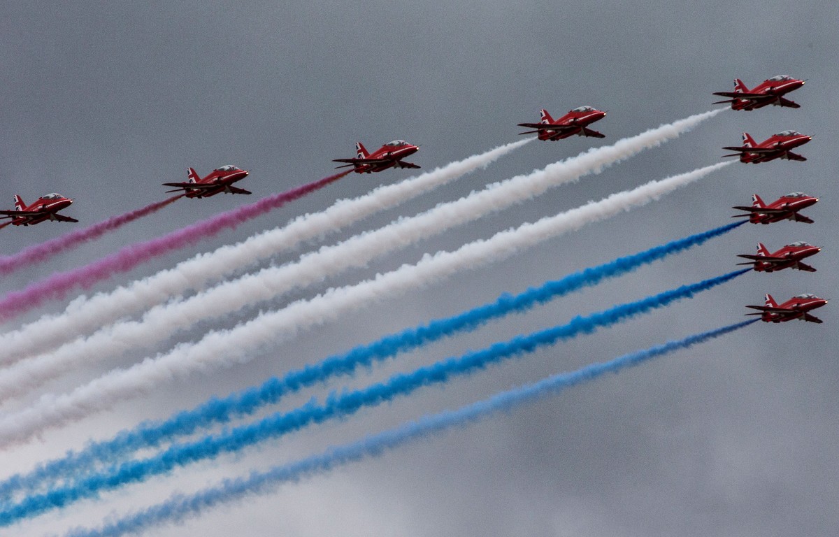 Red Arrows para volar más allá de Silverstone, escapar de la nueva prohibición de Fórmula 1