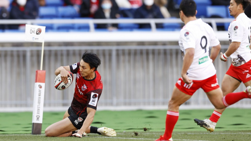 Rugby: Kajimura anota hat-trick mientras Eagles golpean a Steelers por segunda victoria