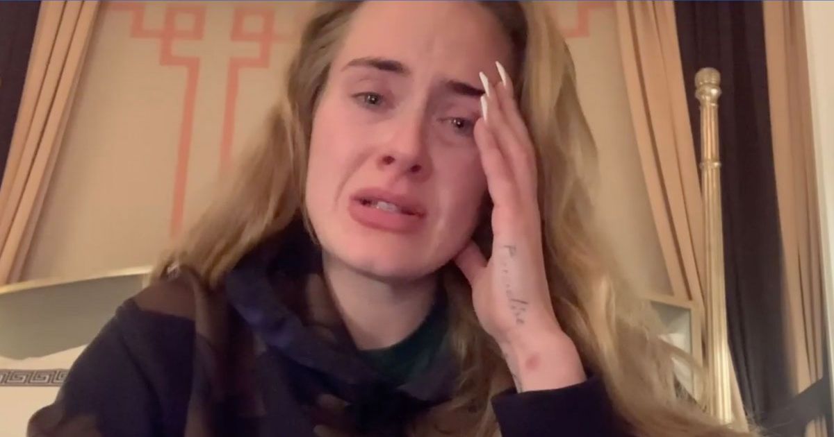 Super fan de Adele que la estrella de FaceTimed se sintió como su 'terapeuta' después del show hacha