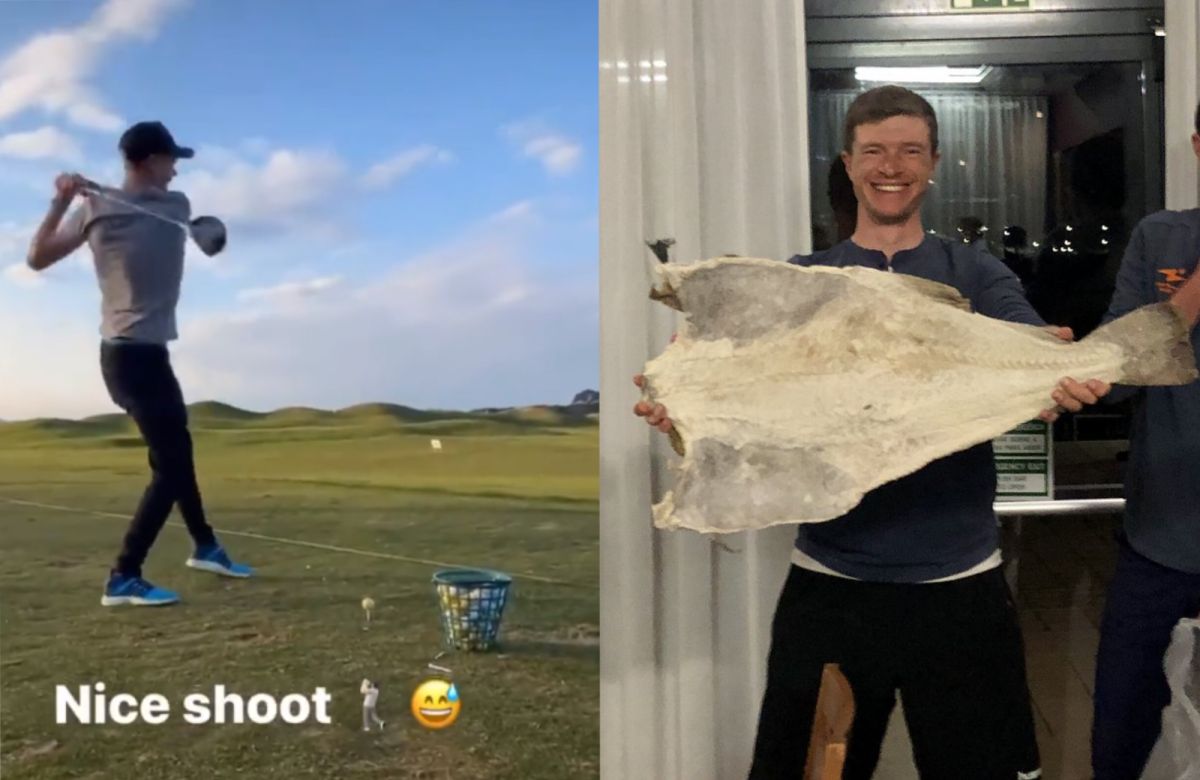 Tweets de la semana: Chris Froome prueba el golf, Ben King tiene un pez enorme y mucho más