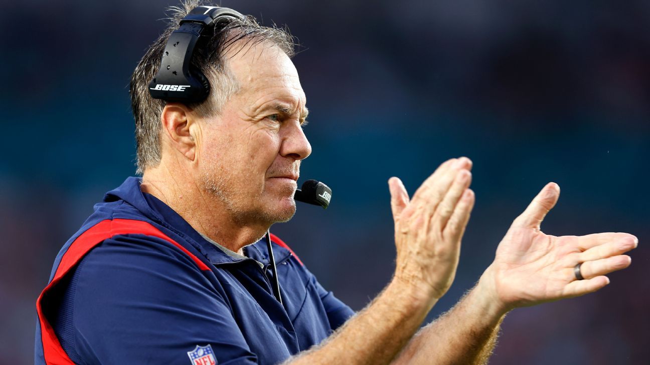 ¿Es este el mejor trabajo de entrenador de Bill Belichick con los New England Patriots?
