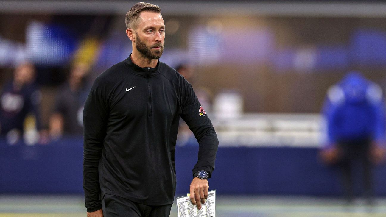 ¿Ha alcanzado su techo el entrenador de los Arizona Cardinals, Kliff Kingsbury?
