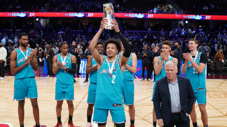 2022 NBA Rising Stars Challenge: Cade Cunningham gana los honores de MVP después de llevar al equipo Barry a la victoria