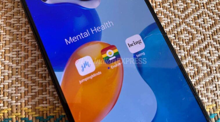 Mental health apps, Evolve app, Being app, Mental health apps for India, jumpingMinds.AI, Google Play
