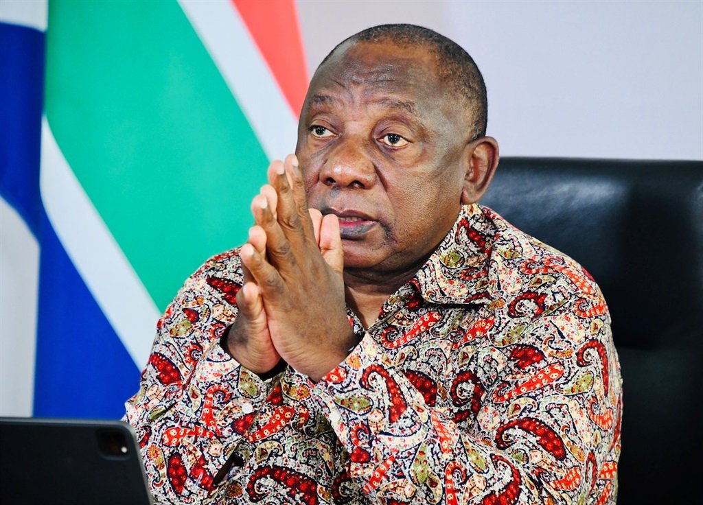 President Cyril Ramaphosa chairing the 31st virtual Session the APRM Forum of Heads of States and Governments [Photo: GCIS]