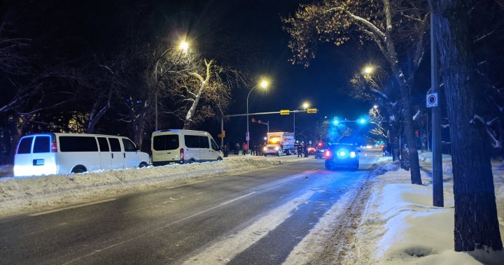 Convoy en la legislatura de Saskatchewan roto
