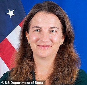 La embajadora de Estados Unidos ante la ONU, Bathsheba Nell Crocker, emitió una 