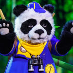 Fanáticos de Masked Singer convencidos de que Panda accidentalmente dijo su nombre en el aire