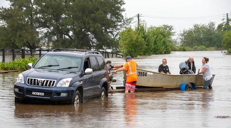 Grandes inundaciones golpean la costa este de Australia y se cobran siete vidas