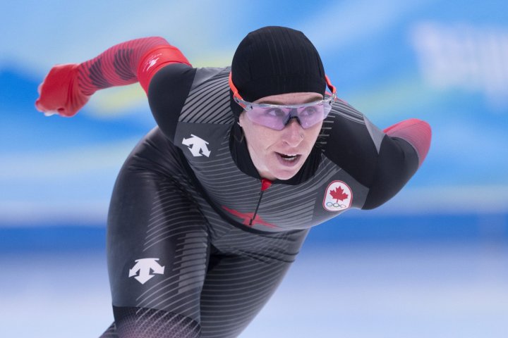 La canadiense Ivanie Blondin gana plata en patinaje de velocidad con salida masiva en los Juegos Olímpicos de Beijing - National