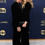 Exhibición de amor: Nicole Kidman y Keith Urban lucieron cariñosos en la alfombra roja de los Premios SAG en Los Ángeles el domingo