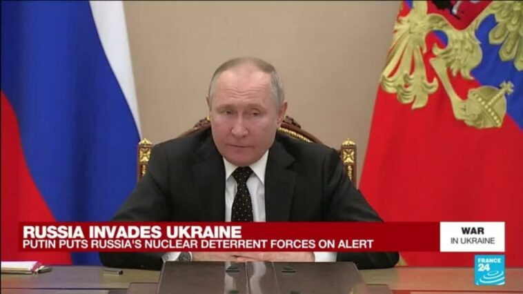 Putin ordena fuerzas nucleares en alerta máxima