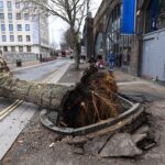 Storm Eunice en vivo: los daños podrían costar £ 360 millones ya que cientos de miles aún no tienen energía