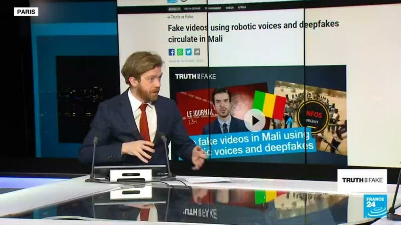 Videos de noticias falsas circulan en Malí en medio de tensiones con Francia
