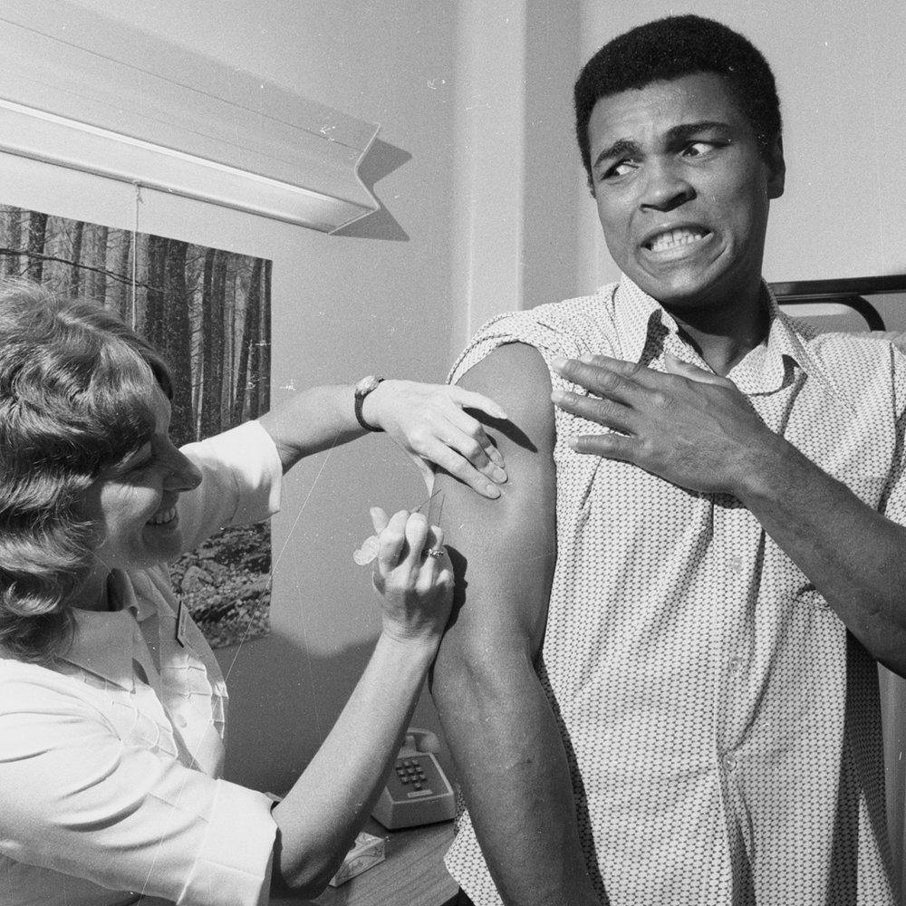 Muhammad Ali Kyrie Irving Vaccine