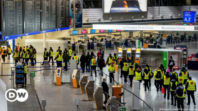 Aeropuerto de Fráncfort cancela vuelos por huelga de personal de seguridad