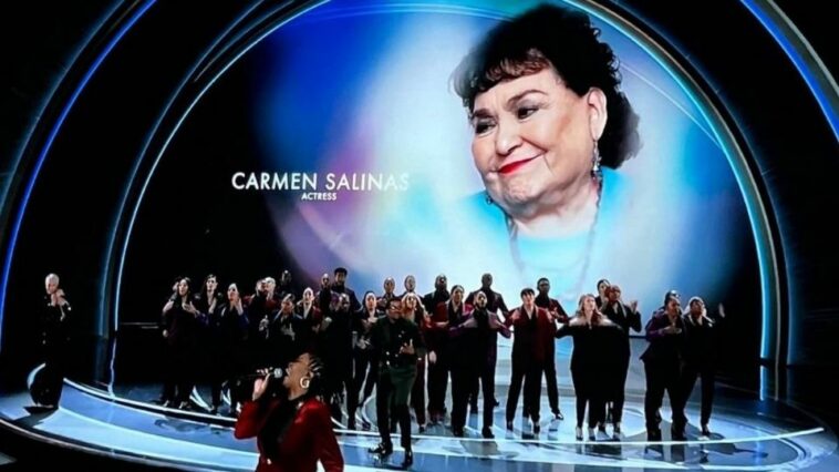 Carmen Salinas y Felipe Cazals son homenajeados en los Premios Oscar 2022