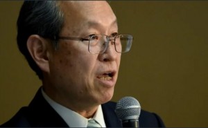 Tsunakawa continuará como presidente interino de la junta directiva (AFP/Toru YAMANAKA)