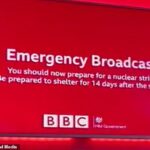 Wayne Coldicutt, de 32 años, de Merseyside, reprodujo una transmisión de emergencia falsa de YouTube para su compañera Becca Redhead para convencerla de que un ataque nuclear era inminente.