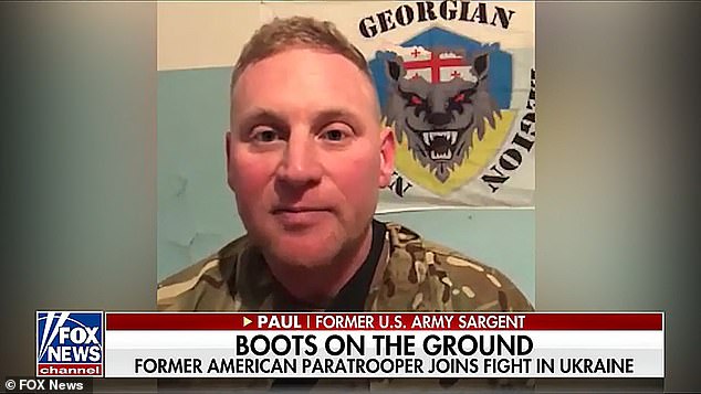 Paul Grey, quien sirvió en la 101 División Aerotransportada, le dijo a Fox News el miércoles que se había mudado a Ucrania hace un año y ahora se estaba preparando para luchar en nombre de su nuevo hogar.