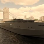 Eventos de £ 25 millones 'superyacht' para organizar cenas y galas en el Támesis