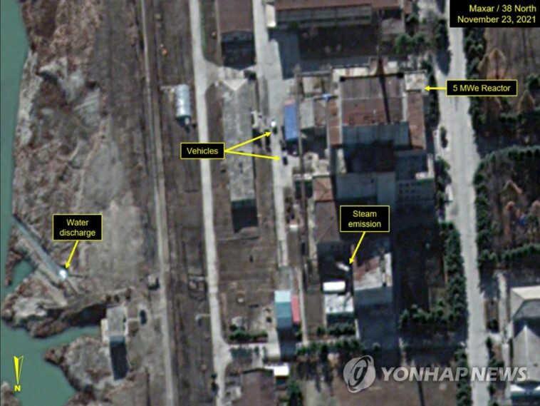 Imágenes satelitales muestran operaciones en curso en el sitio nuclear de Yongbyon en Corea del Norte: informe