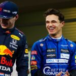 La brillante reacción de Max Verstappen al final P7 de Lando Norris en el GP de Arabia Saudita