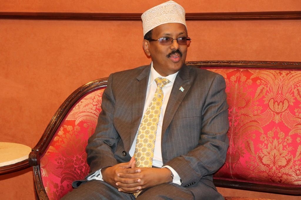 Somalian President Mohamed Abdullahi Mohamed (Photo by Cyrille Bah/Anadolu Agency/Getty Images)