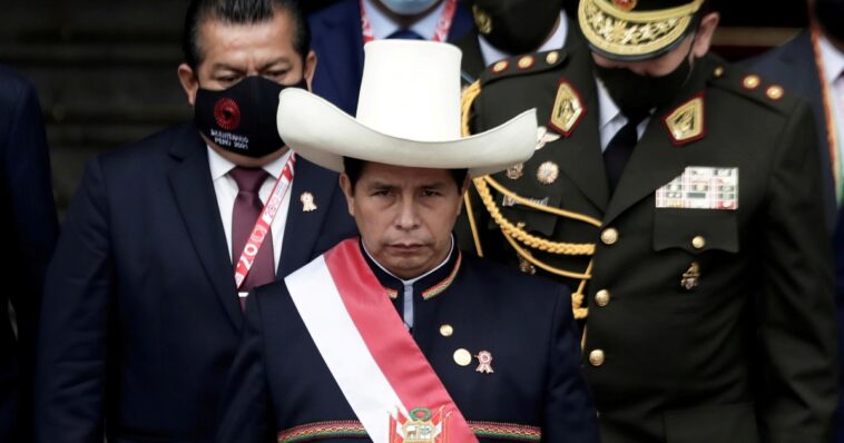 Presidente de Perú, Castillo, se prepara para juicio político inminente