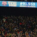 Récord de asistencia: 91.553 ven partido femenino en Barcelona