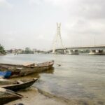 The Lekki Ikoyi Link Bridge, Lagos, Nigeria.