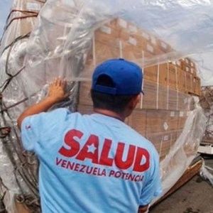Venezuela recibe 69 toneladas de medicamentos y equipos médicos de China