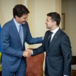 Zelensky y Trudeau discuten cooperación en defensa