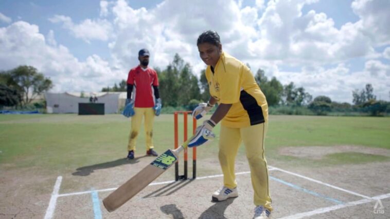 son mujeres  Están ciegos.  Este equipo de cricket indio está decidido a ganar, a pesar de las probabilidades
