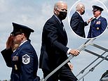 La Casa Blanca les dice a los pasajeros que USE máscaras en el Air Force One para el viaje de Biden a New Hampshire