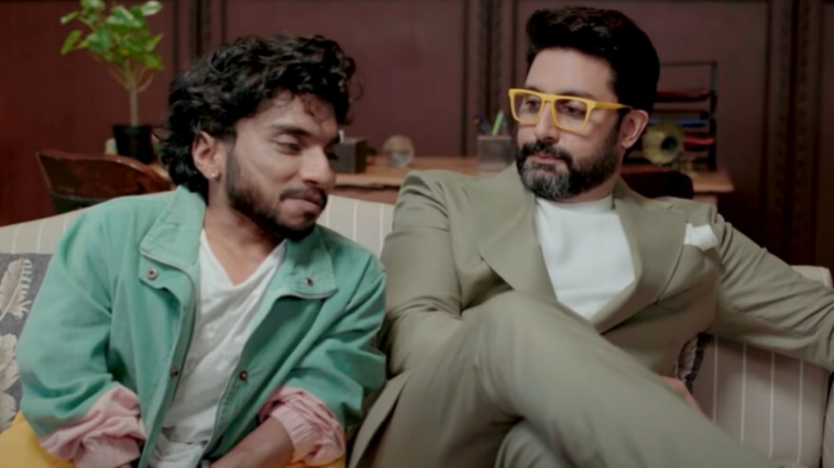 Amitabh Bachchan dice 'súper idea' cuando Chote Miyan trolea a Abhishek Bachchan en un nuevo video.  Reloj