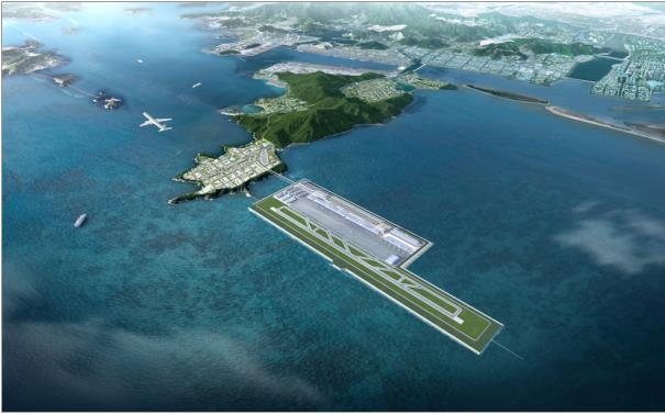 Corea del Sur busca construir un nuevo aeropuerto de Busan como el primer "aeropuerto flotante" del país