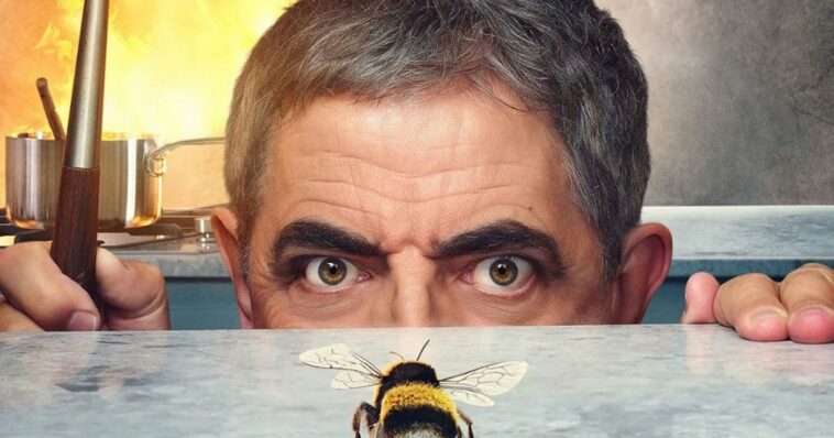 El primer vistazo de Rowan Atkinson al épico regreso a la televisión en la serie de Netflix Man vs Bee