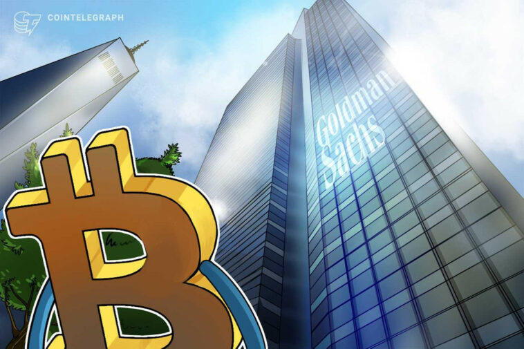 Goldman Sachs ofrece el primer préstamo respaldado por Bitcoin mientras Wall Street adopta las criptomonedas - Cripto noticias del Mundo